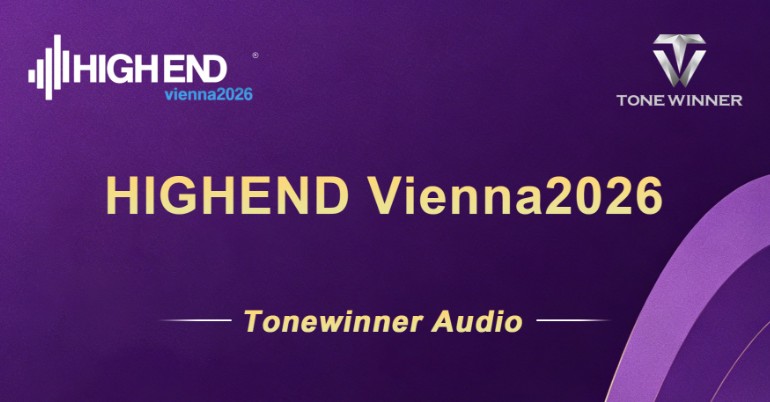 Tonewinner Audio bemutató a High-End Vienna 2026 kiállításon